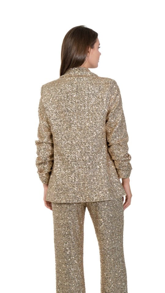 Gold Payet Ceket